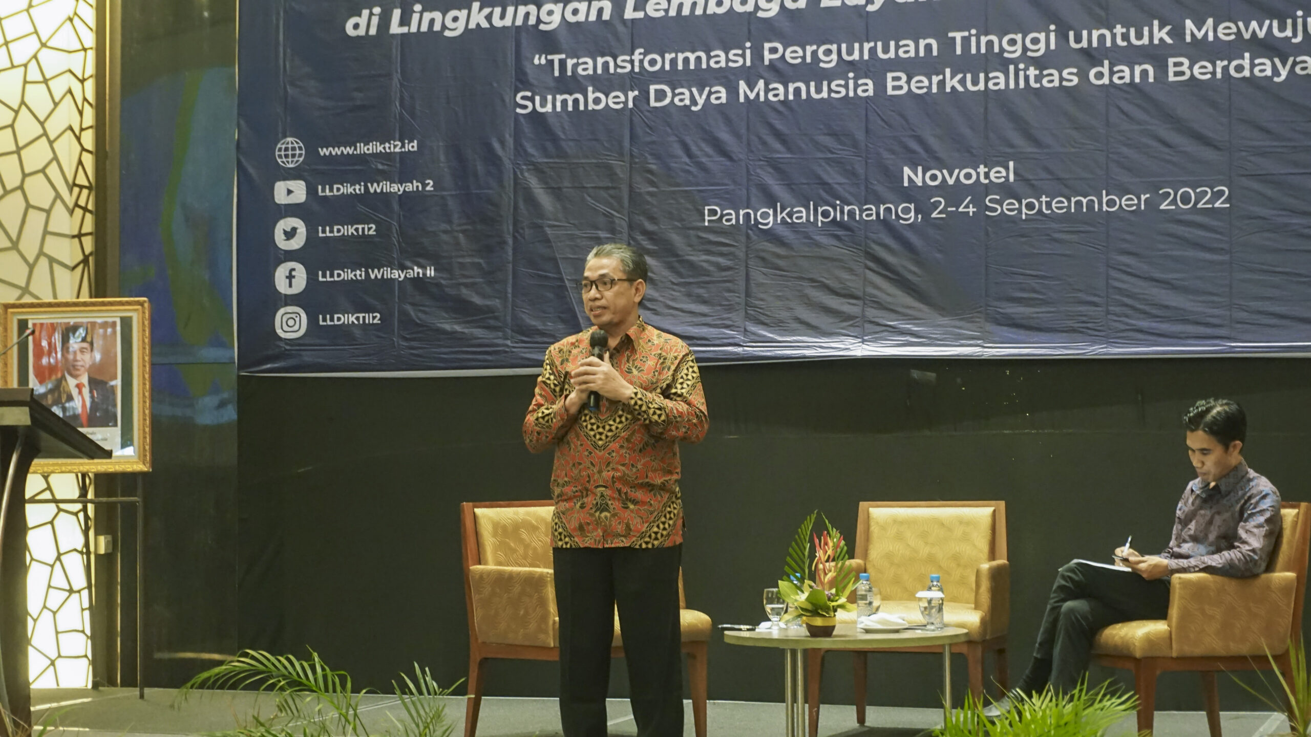 Bahas Manajemen Talenta, Rektor UM Metro Sharing Capaian di Depan Pimpinan PTS se-Sumbagsel