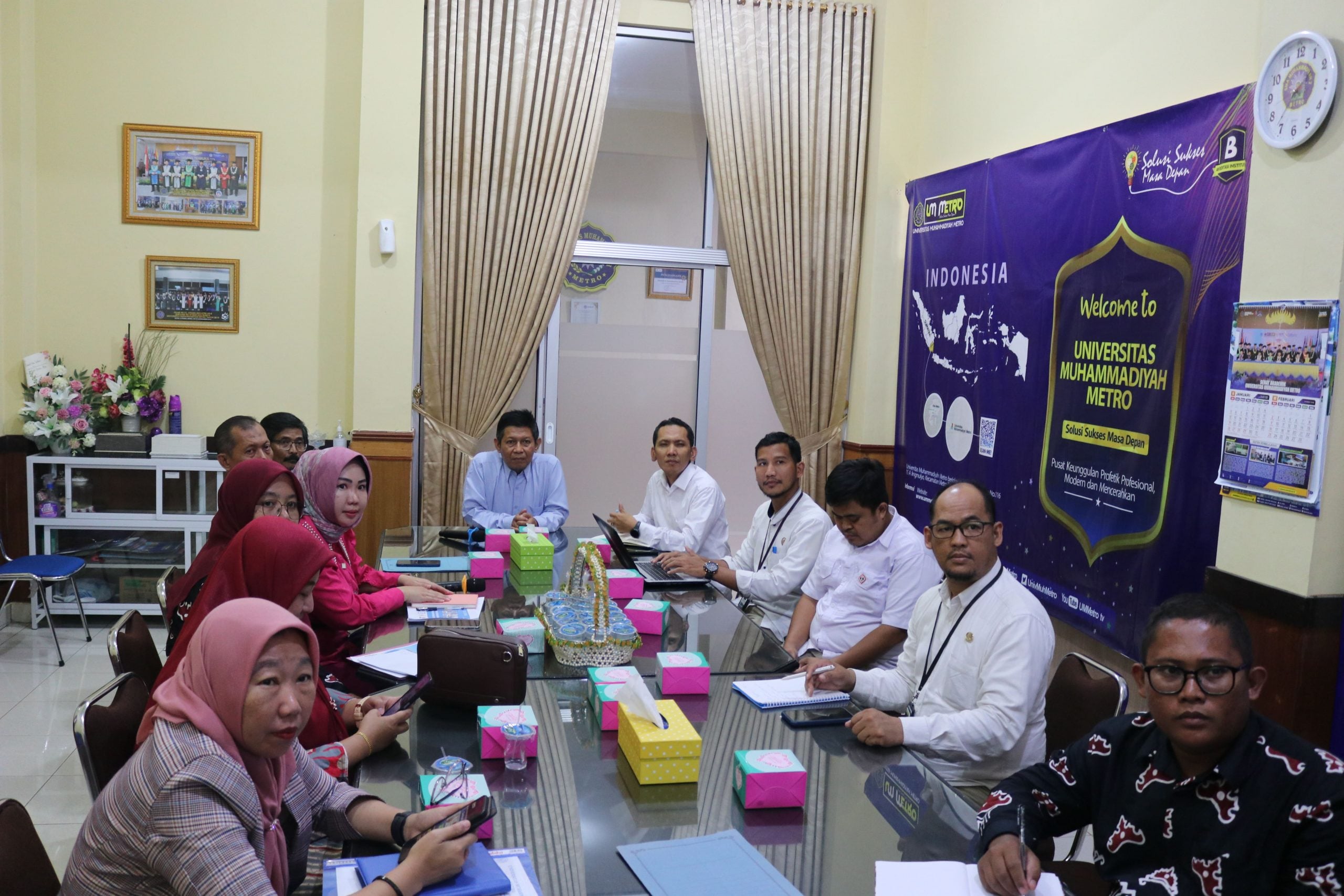 UM Metro, BP3MI Lampung, dan LPPR Gelar Rapat Koordinasi Peluang Kerja ke Luar Negeri
