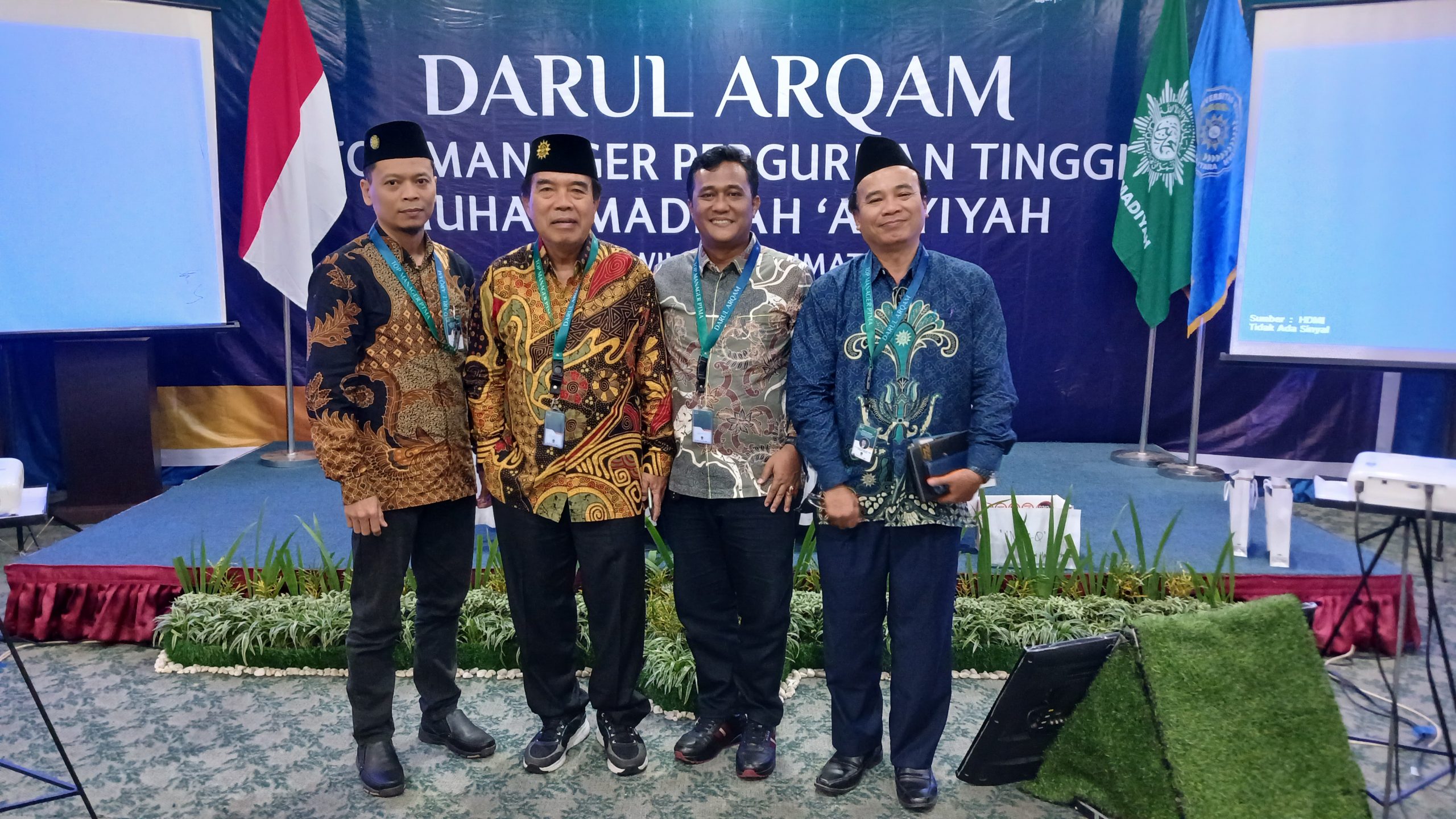 Wakil Rektor Bidang AIK dan Kerjasama UM Metro mengikuti kegiatan Darul Arqom Top Manajer PTMA Se Indonesia