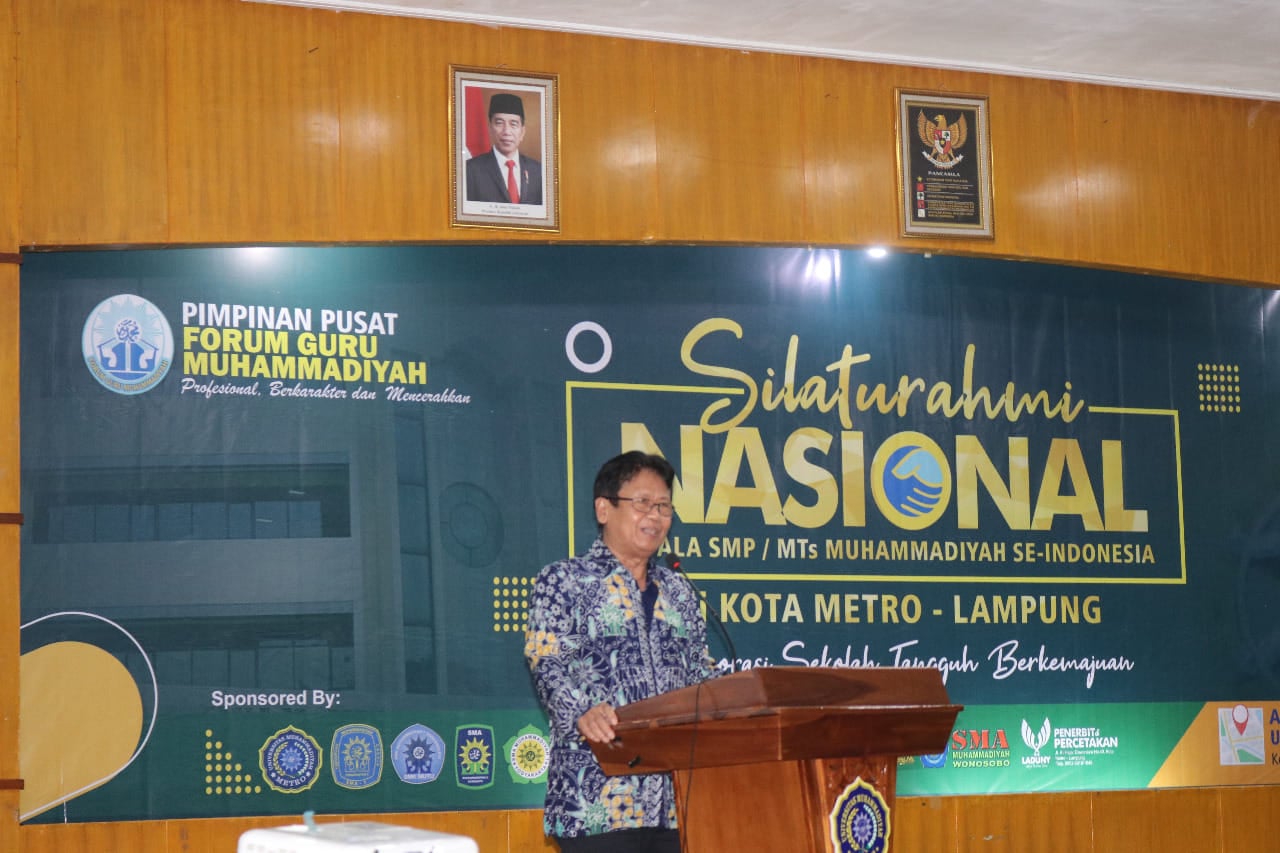 UM Metro Fasilitasi Silaturahmi Forum Guru Muhammadiyah Nasional Tingkat SMP/MTs