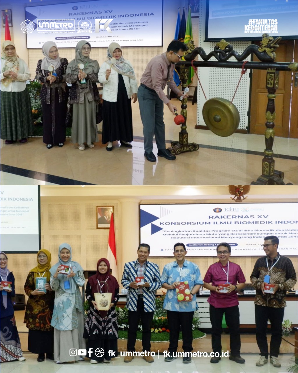 Sains Biomedis UM Metro Unjuk Gigi di RAKERNAS KIBI 2025