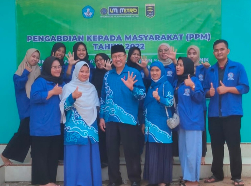Dosen UM Metro Buat Inovasi ke Kelompok Tani Hijau Daun Karang Rejo