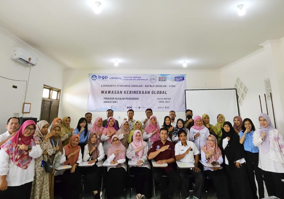 Dosen FKIP UM Metro Jadi Narasumber Lokakarya Wawasan Kebinekaan Global di Kota Metro