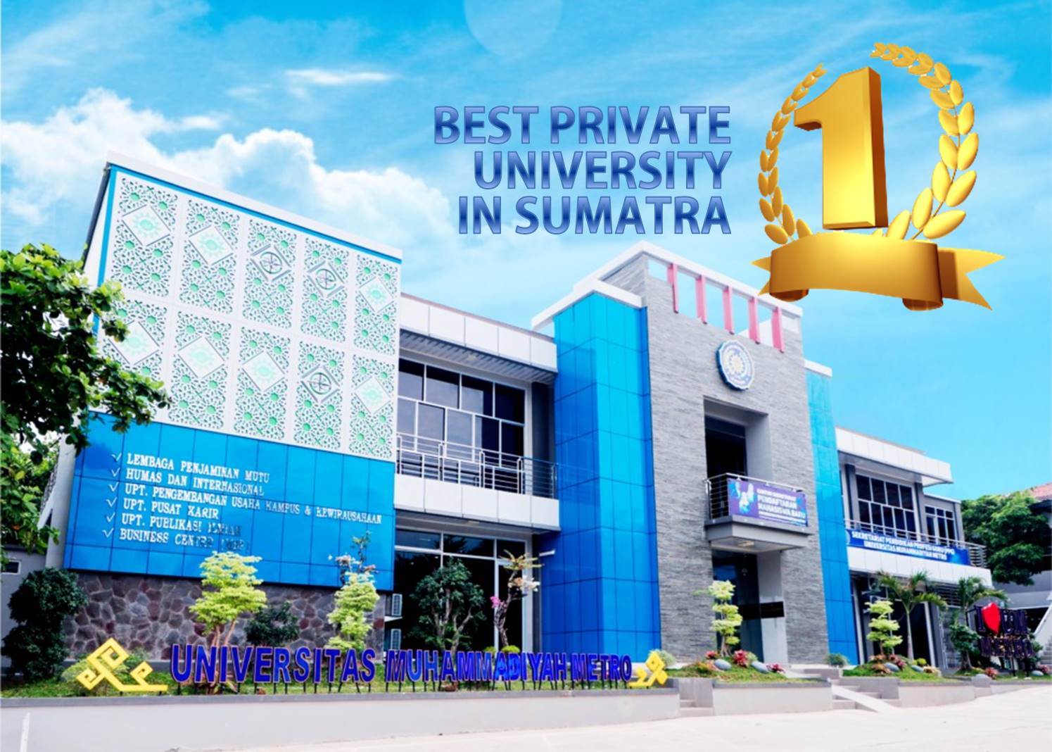 UM Metro Raih PTS No.1 di Sumatera Versi Kemdikbudristek 2020
