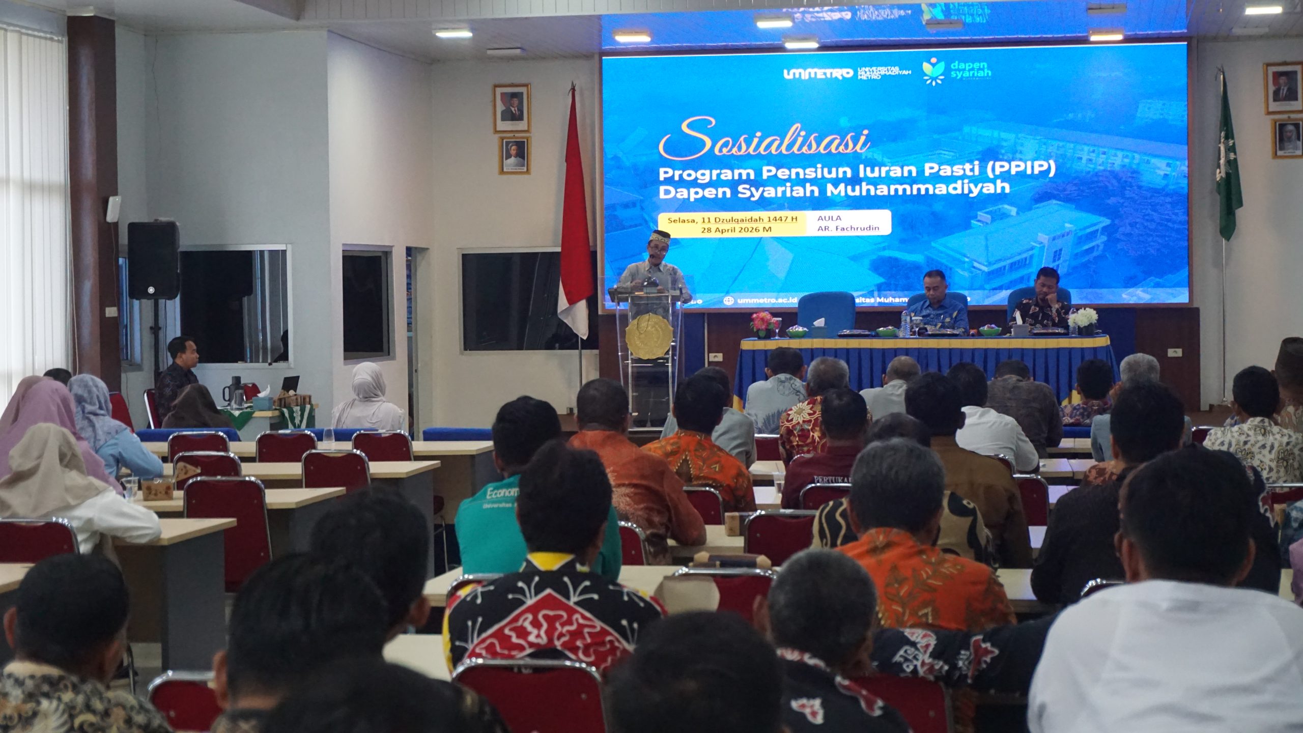 UM Metro Gelar Sosialisasi Dana Pensiun, Perkuat Pemahaman Hak Kesejahteraan Pegawai