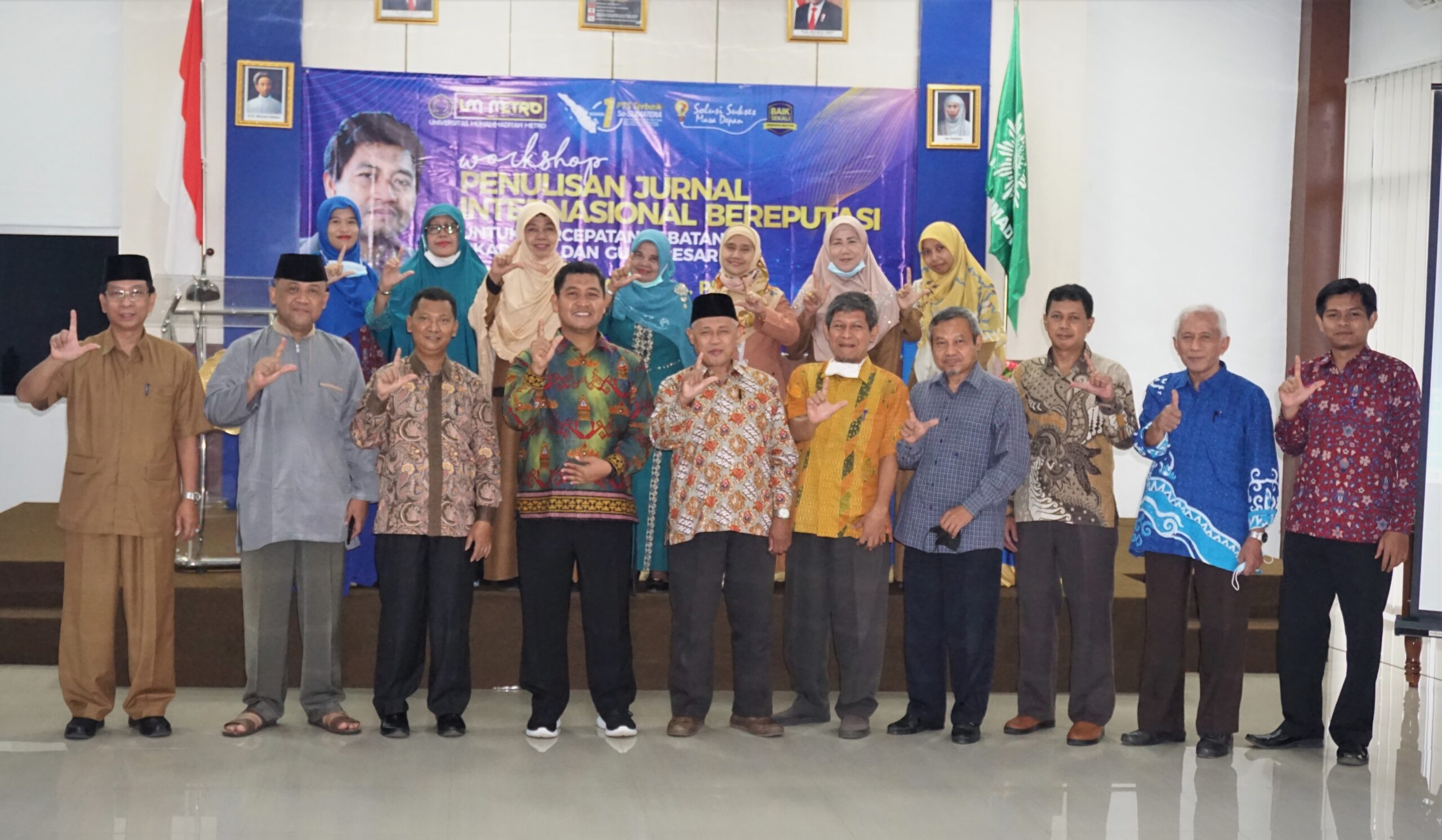 Percepat Jabatan Akademik dan Guru Besar, UM Metro Gelar Workshop Penulisan Jurnal Internasional Bereputasi