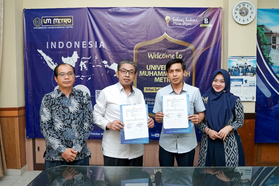 Dukung Usaha Alumni di Bidang Fotografi dan Videografi, UM Metro Gandeng CV. Egao Official Group