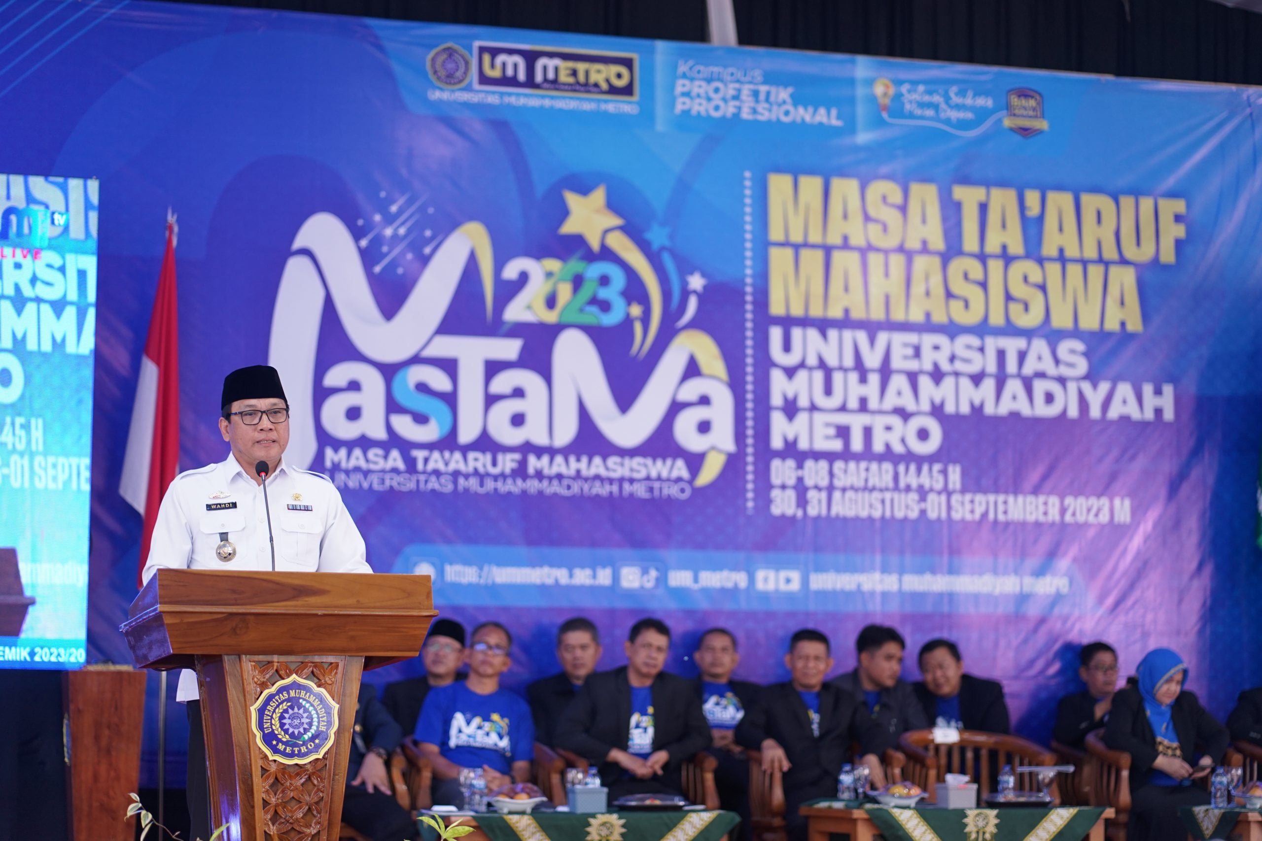 Walikota Metro Optimis UM Metro Menjadi Kampus Pencetak Pemimpin Hebat Bangsa