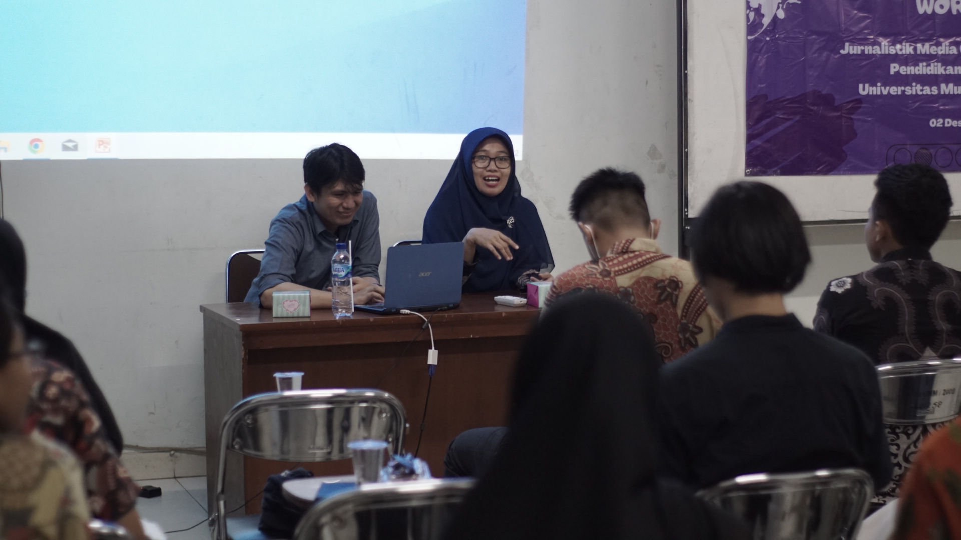 Buka Workshop Junalistik, Dosen Pendidikan Bahasa Inggris Sampaikan Pesan Ini