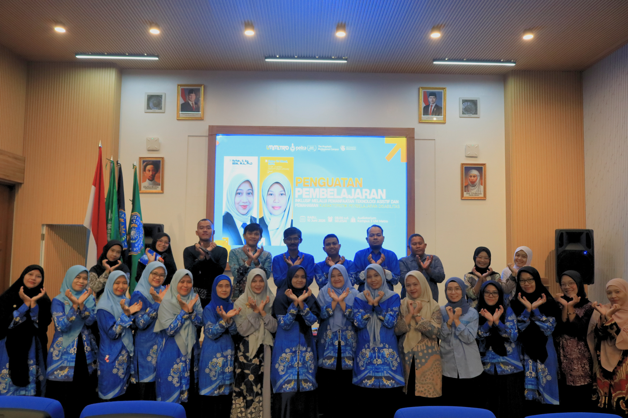 UM Metro Perkuat Pembelajaran Inklusif melalui Pelatihan Teknologi Asistif dan Pemahaman Karakteristik Disabilitas
