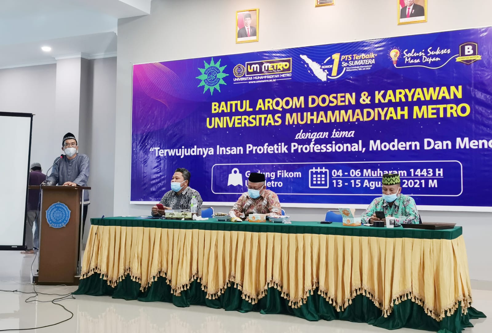 Sukses Ikuti Baitul Arqom, Dosen dan Karyawan UM Metro Siap Jadi Kader Penggerak
