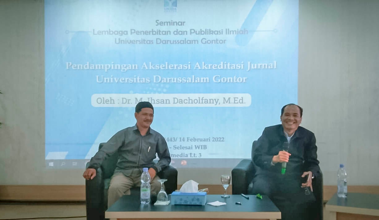 Dr. Ihsan Beri Pendampingan Akselerasi Jurnal Nasional di UNIDA
