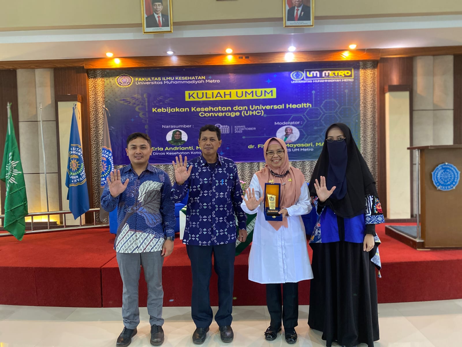 Kuliah Umum FIKES UM Metro Bahas Kebijakan Kesehatan dan UHC