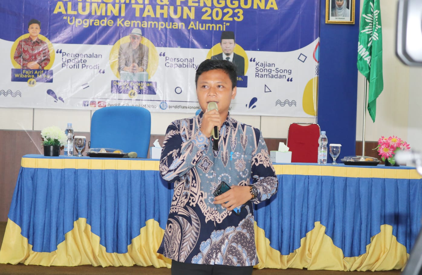 Kaprodi Pendidikan Ekonomi Sampaikan Profil Prodi Terbaru, Alumni dan Pengguna Alumni Beri Saran &amp; Masukan