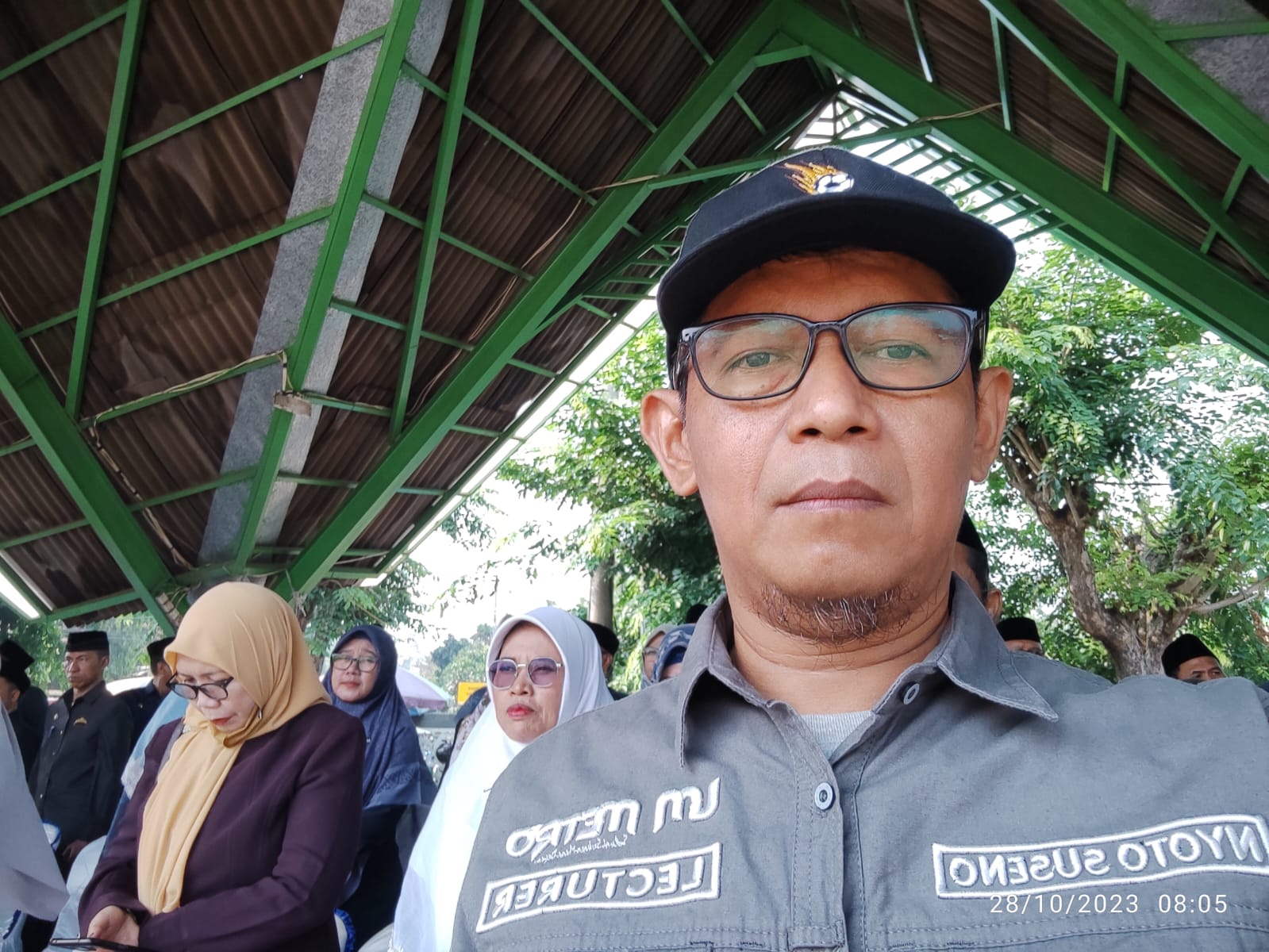 Hadiri Upacara Sumpah Pemuda, Rektor UM Metro Beri Pesan Khusus Bagi Mahasiswa