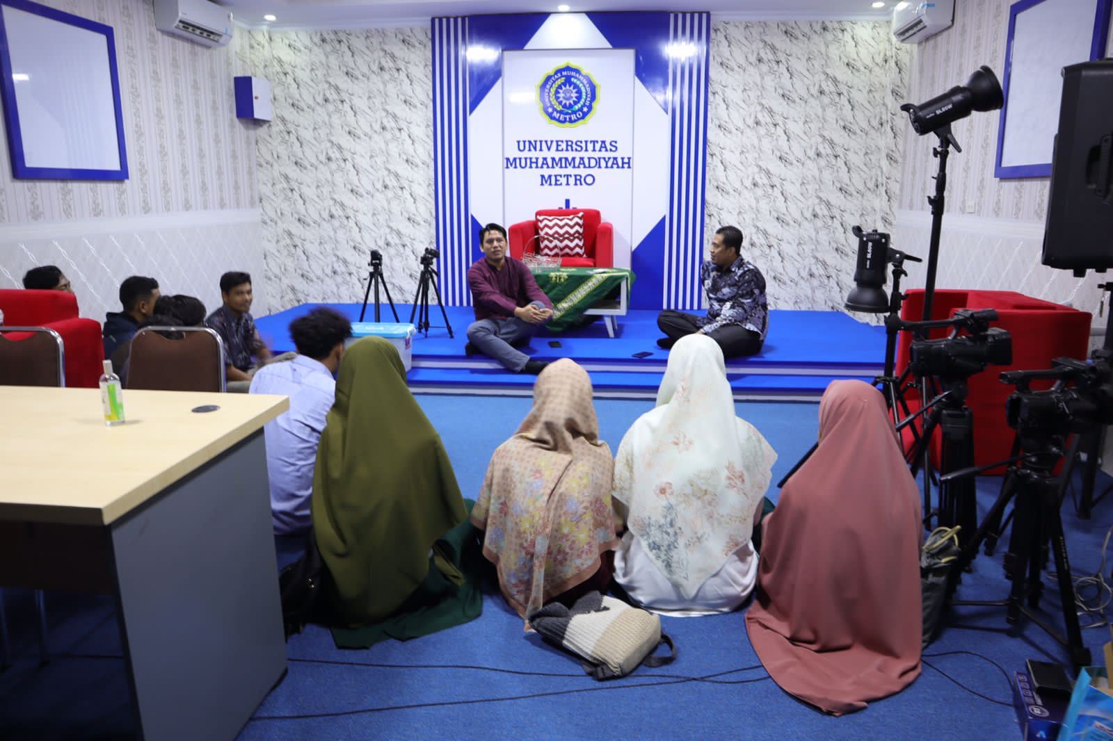 Dorong Softskill Mahasiswa, UM Metro Gelar Pelatihan Pengelolaan Podcast