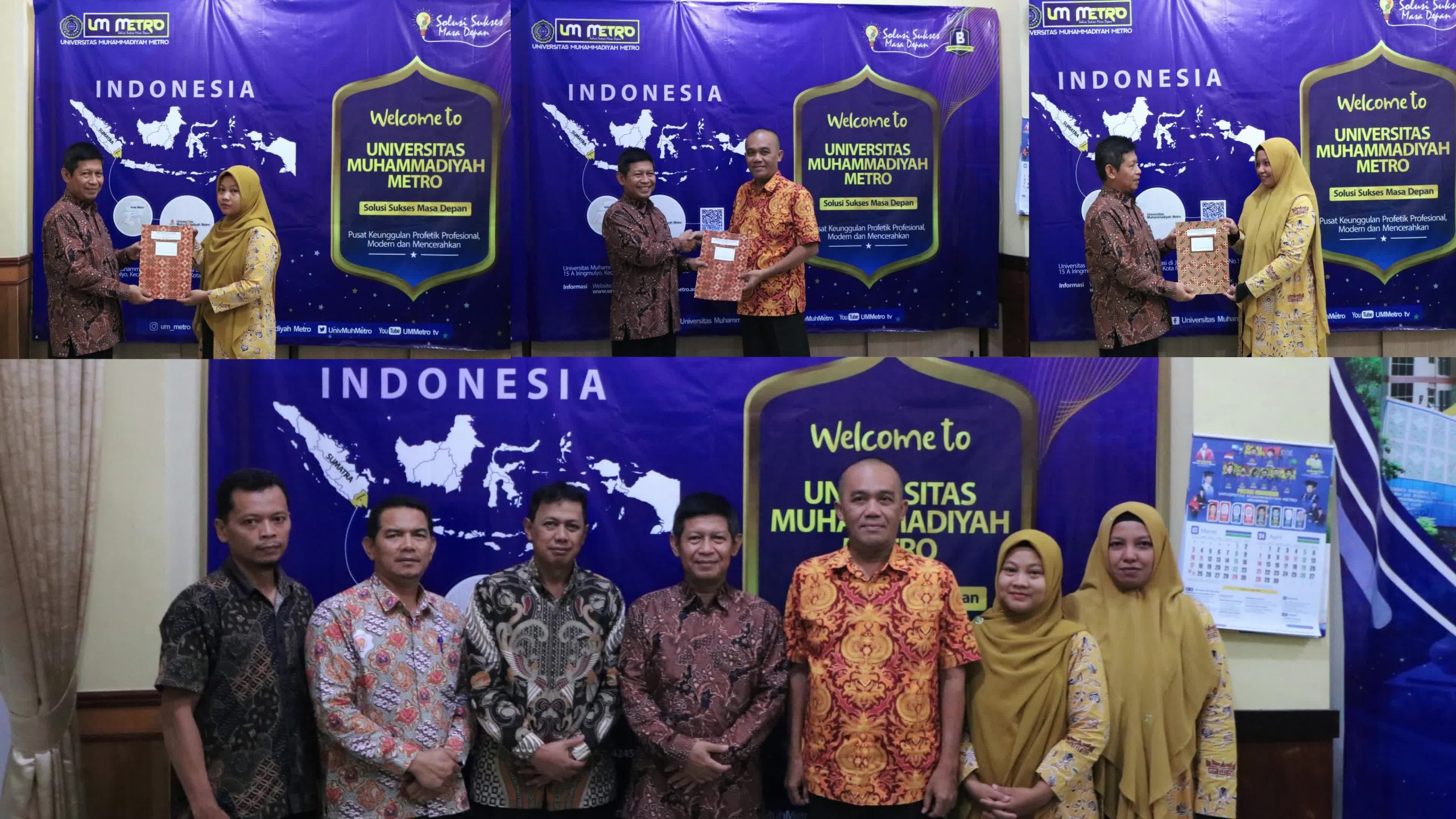 Rektor UM Metro Angkat Dua Kaprodi di Fakultas Ekonomi dan Bisnis
