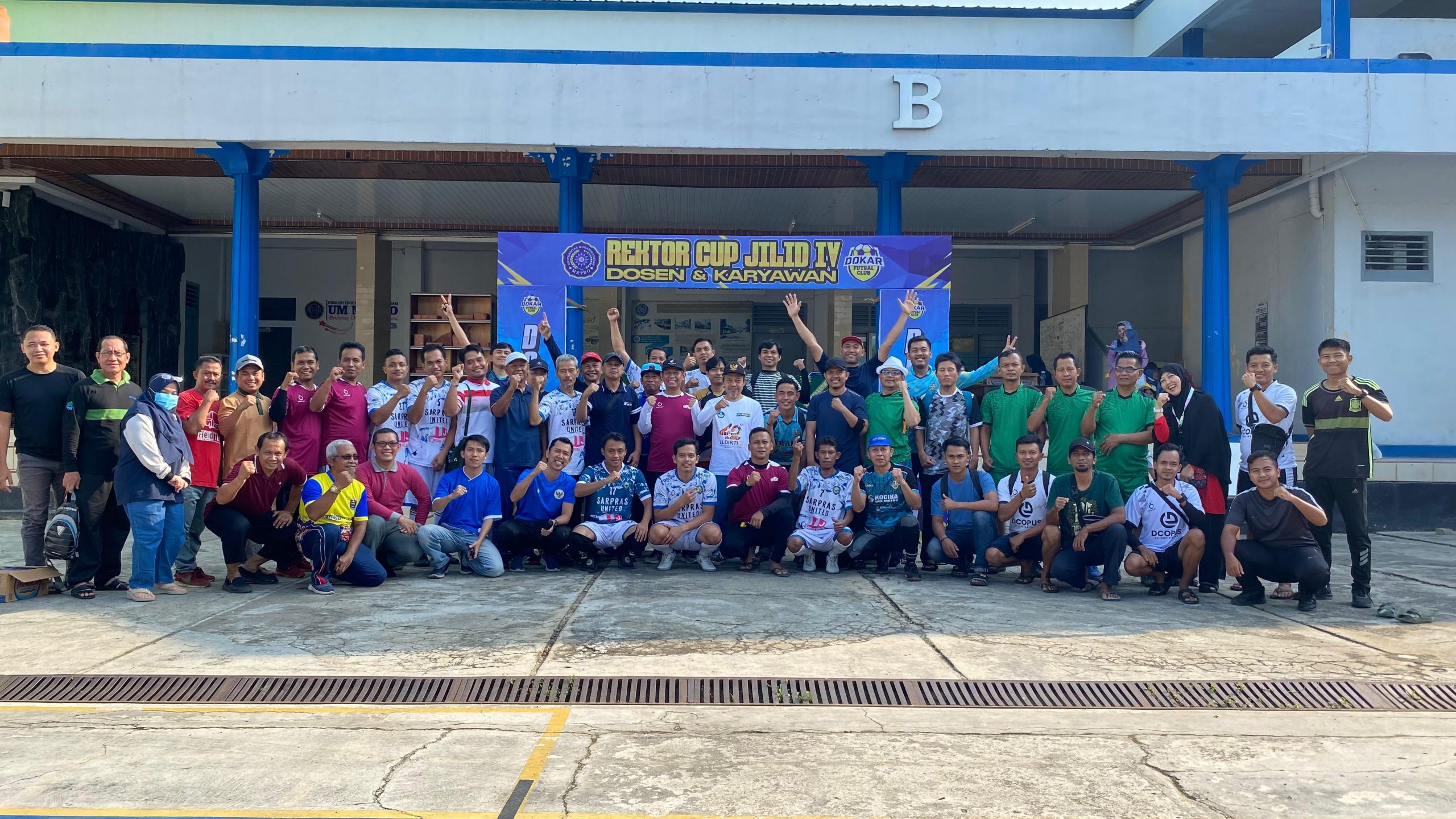 Semarak HUT RI Ke-79, UM Metro Gelar Turnamen Futsal Rector Cup 2024
