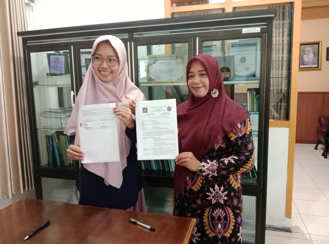 Penandatanganan Rencana Implementasi Kerjasama antara Prodi Pendidikan Bahasa Inggris UM Metro dan Universitas Nurul Huda
