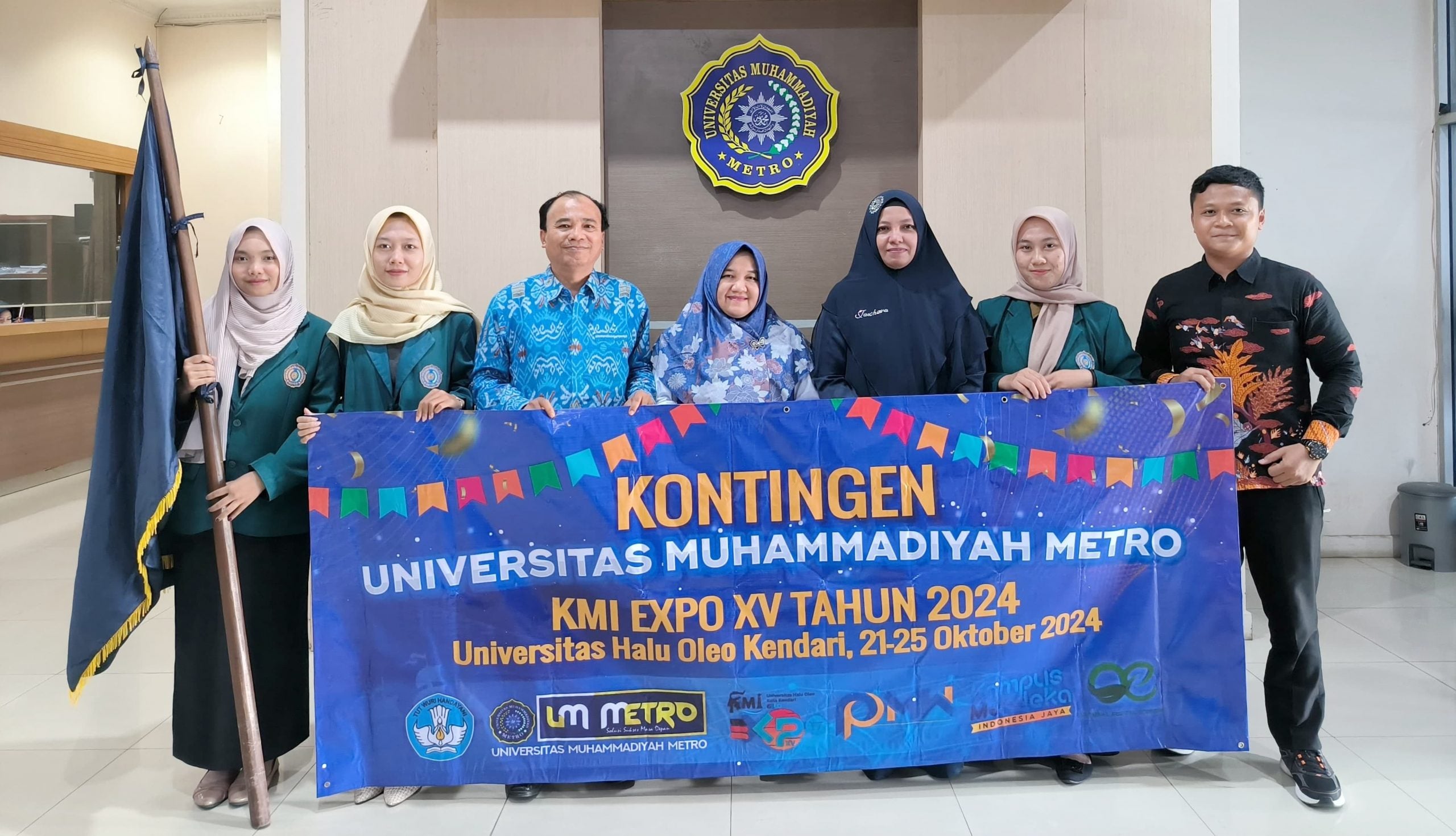 UM Metro Lepas Kontingen KMI Expo 2024 di Kendari