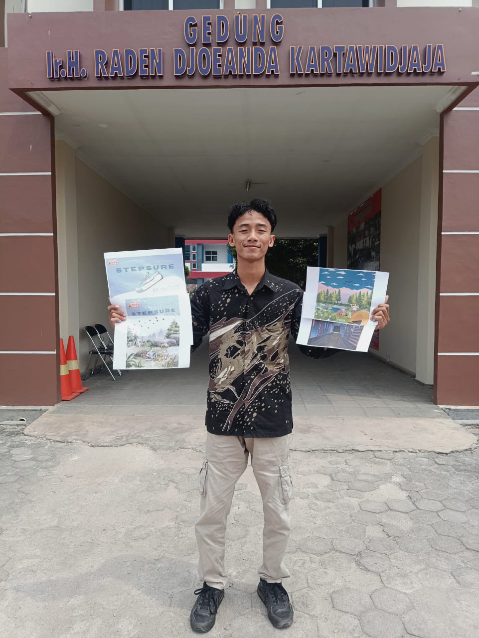 Diki Wahyudi, Mahasiswa Fakultas Teknik UM Metro Sabet Juara Kompetisi Canva Nasional