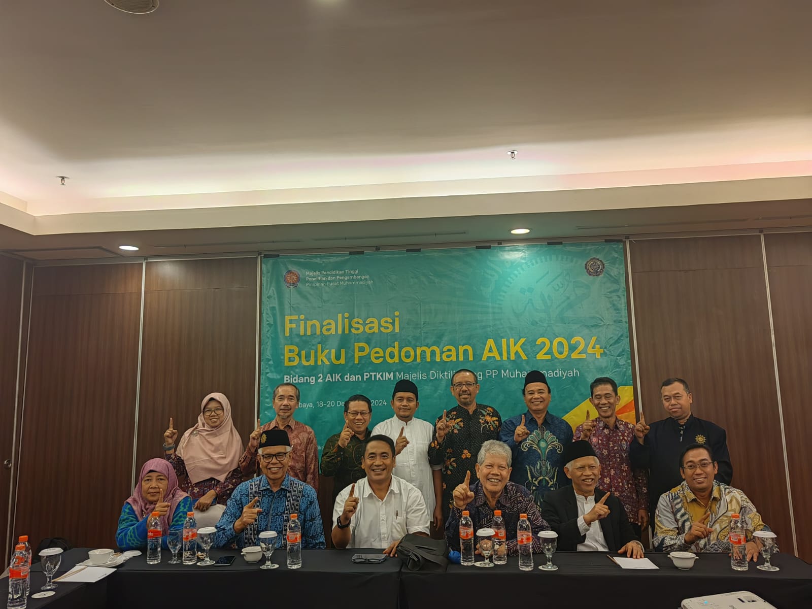 Wakil Rektor IV UM Metro Diamanahi Jadi Finalisasi Buku Pedoman AIK