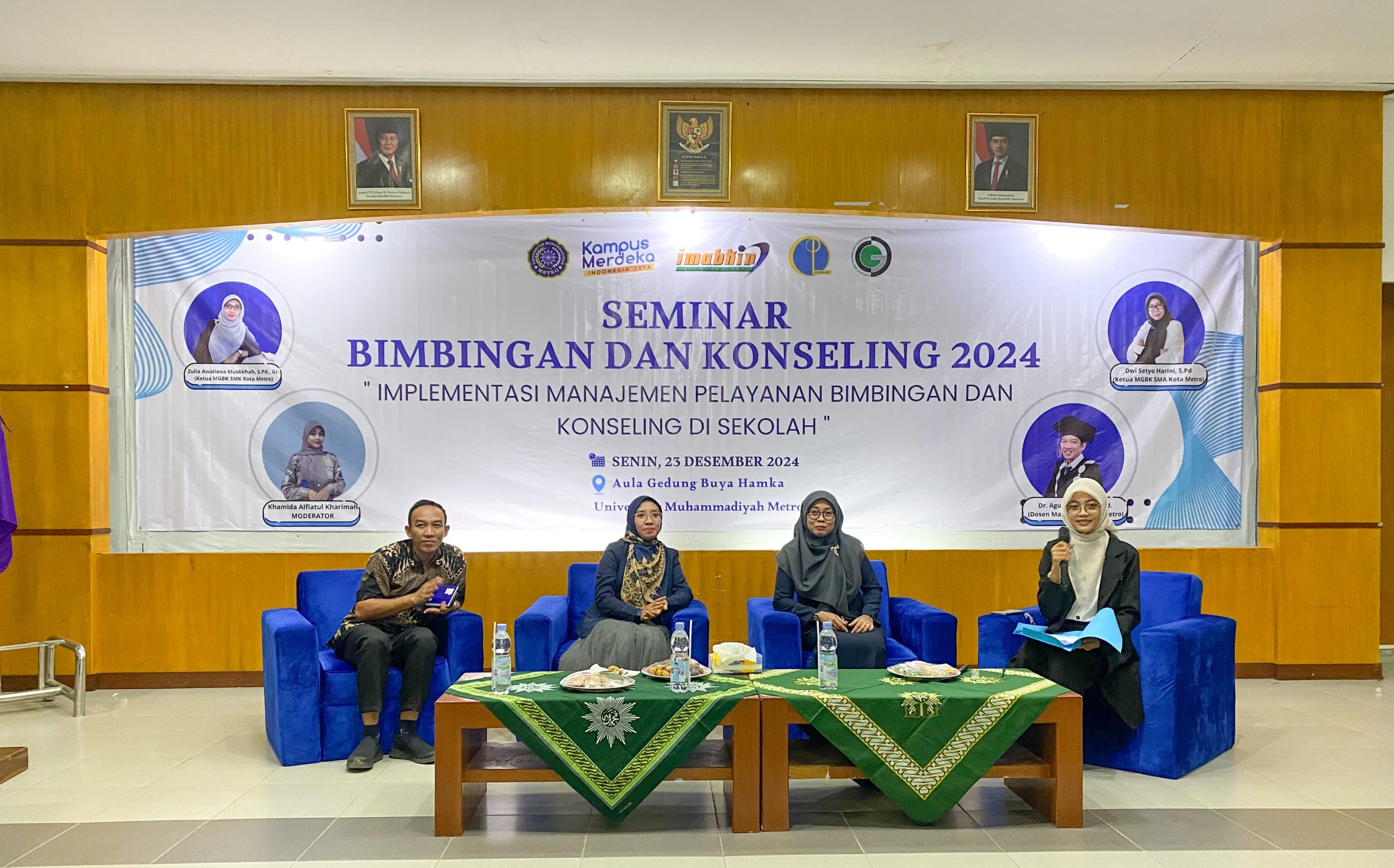 Program Studi BK UM Metro Gelar Seminar untuk Tingkatkan Manajemen Pelayanan BK di Sekolah