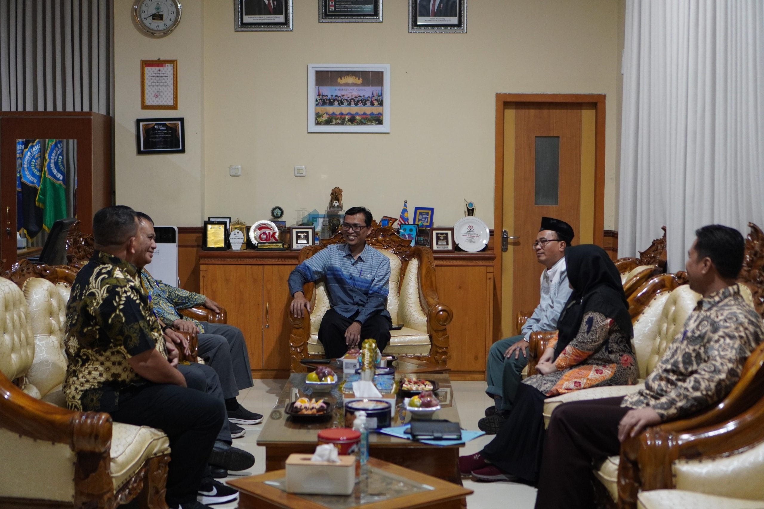 Silaturahim Universitas Indonesia Mandiri ke UM Metro Perkuat Sinergi Pendidikan