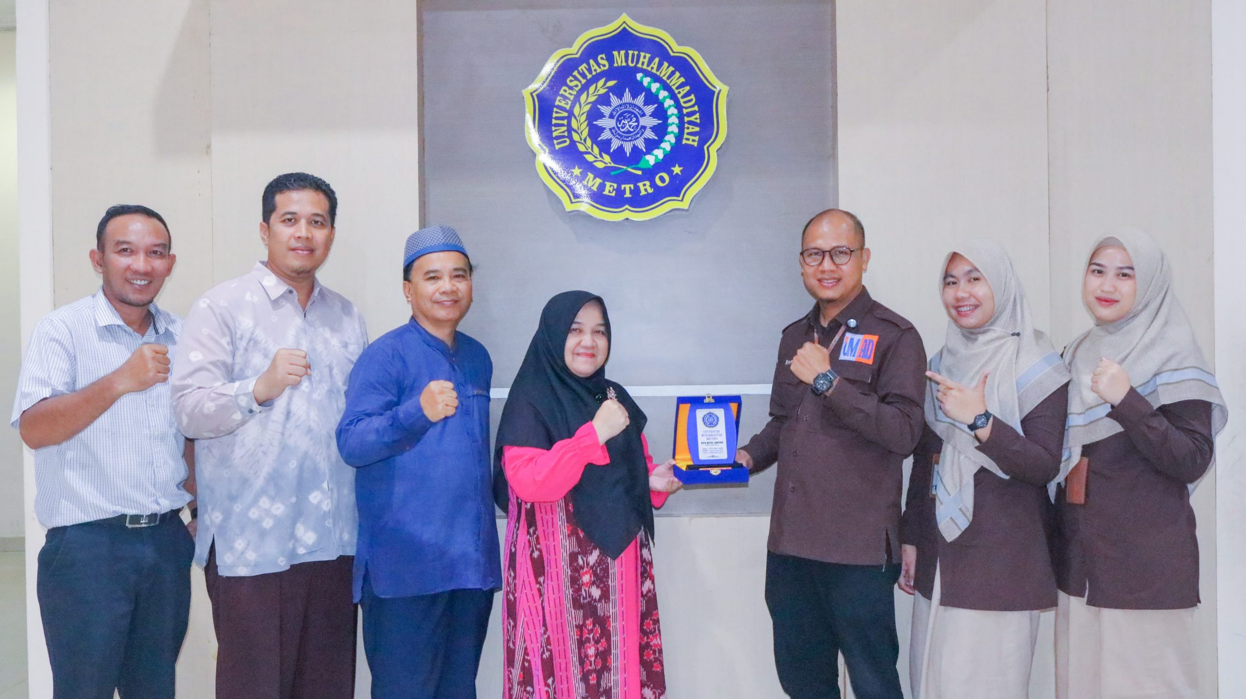 UM Metro Terima Kunjungan Delegasi UM AD Palembang, Perkuat Sinergi Antar-Perguruan Tinggi Muhammadiyah