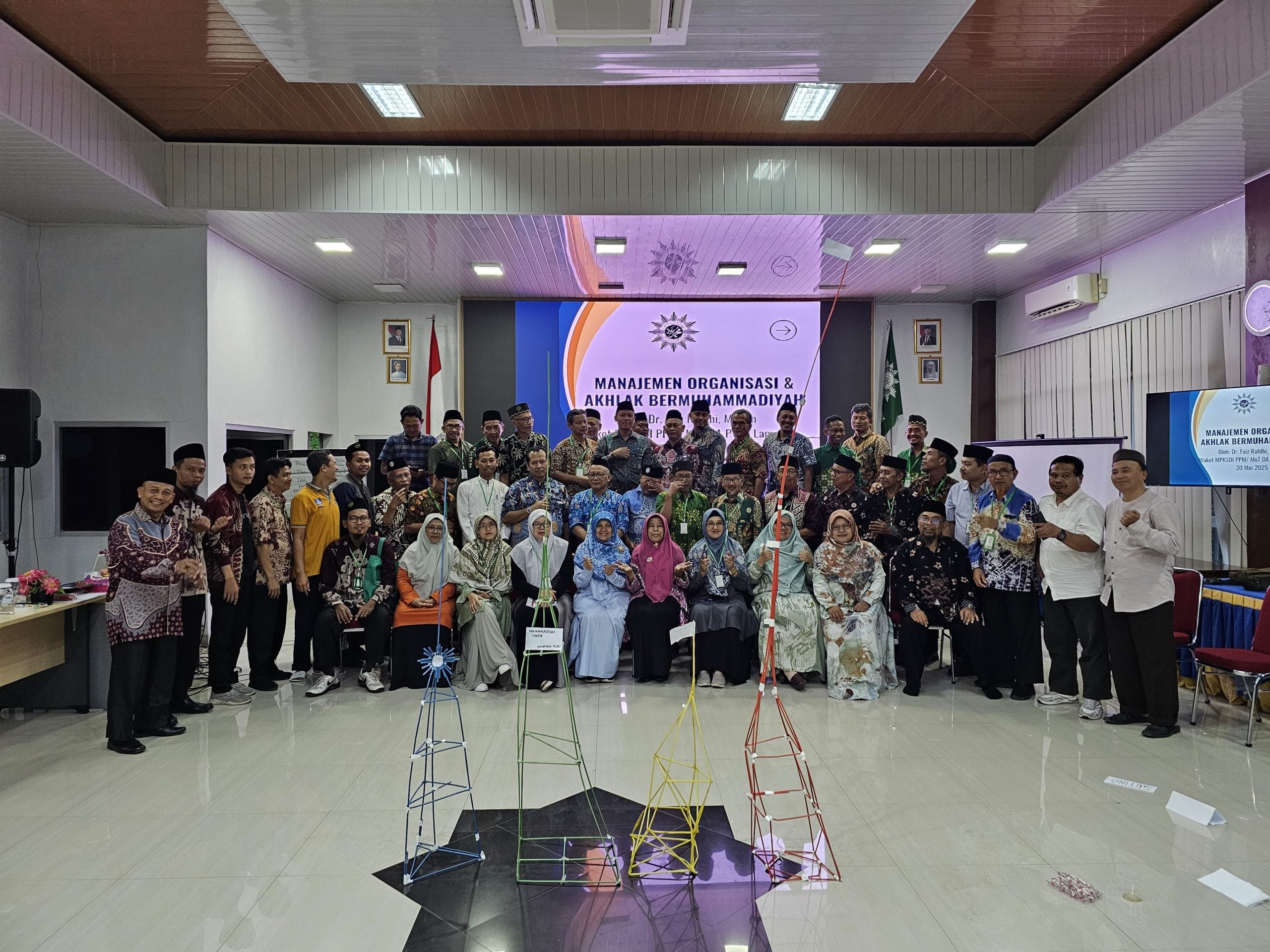 UM Metro Fasilitasi Pelaksanaan Darul Arqam PWM Lampung: Penguatan Ideologis dan Kepemimpinan Kader