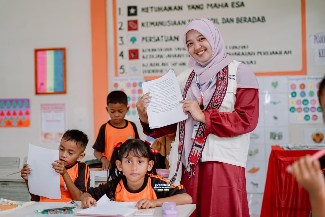 Raih Beasiswa Fully Funded; Mahasiswa PAI UM Metro Dorong Penguatan Pendidikan Islam Anak Pulau di Banda Neira