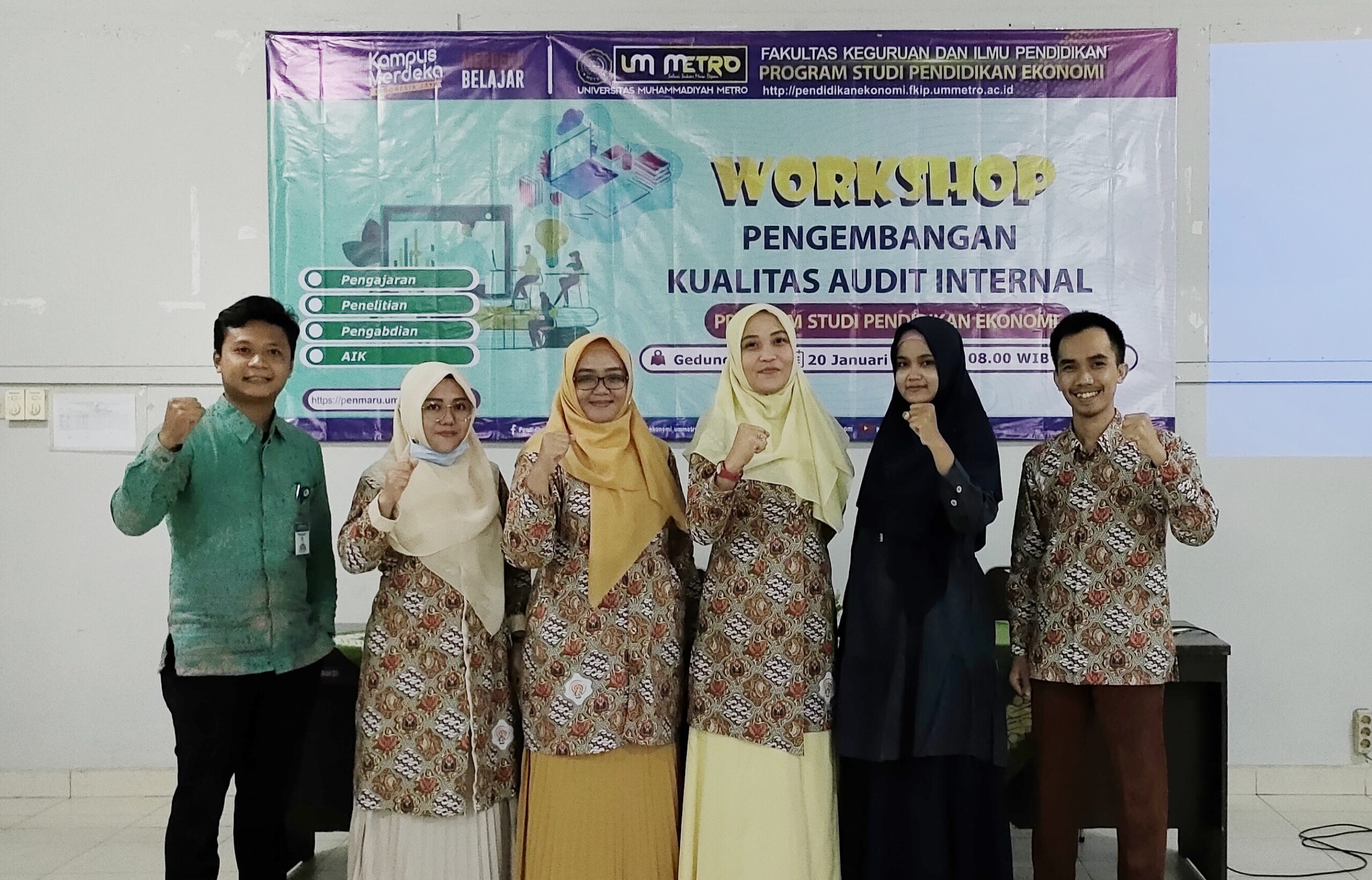 Prodi Pendidikan Ekonomi Gelar Workshop Pengembangan Kualitas Audit Internal