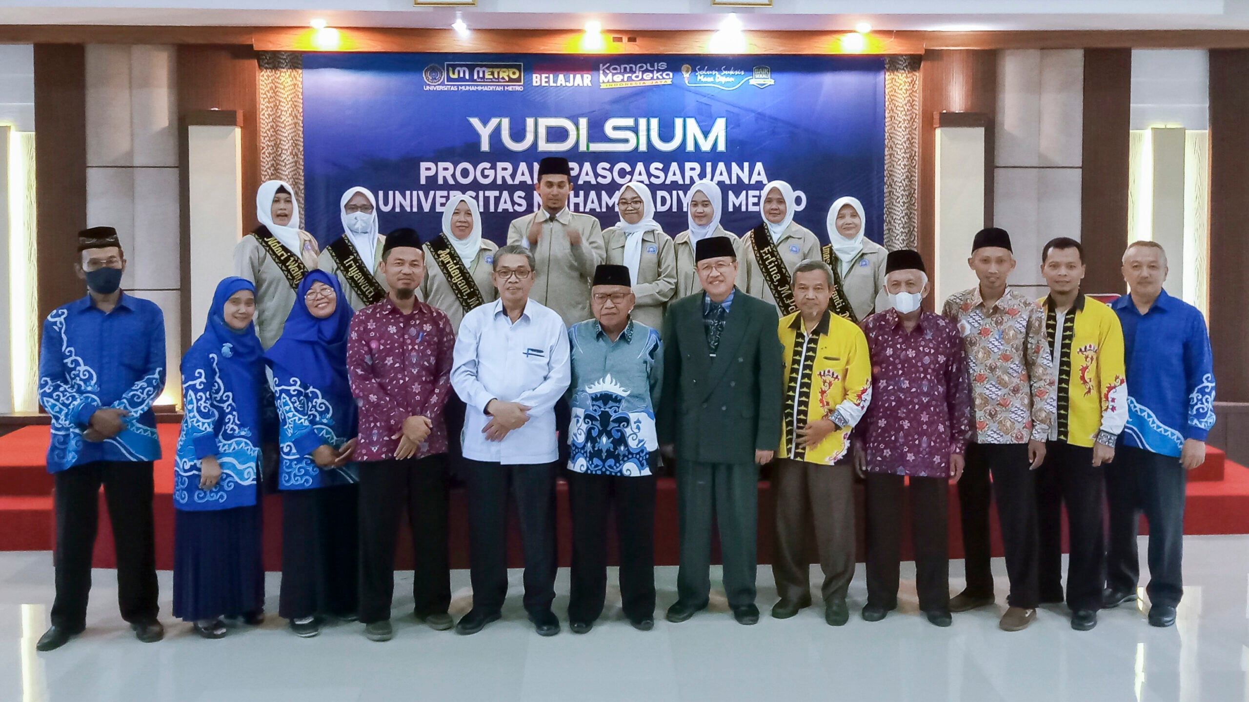 Yudisium Pascasarjana Periode II , UM Metro Loloskan 66 mahasiswa
