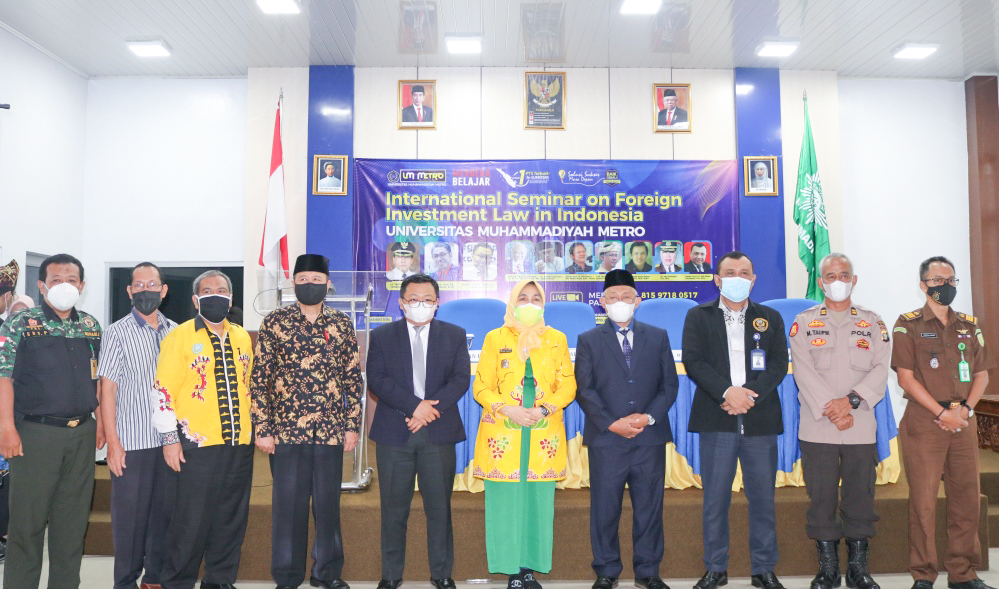 Fakultas Hukum UM Metro Gelar International Seminar on Foreign Investment Law in Indonesia