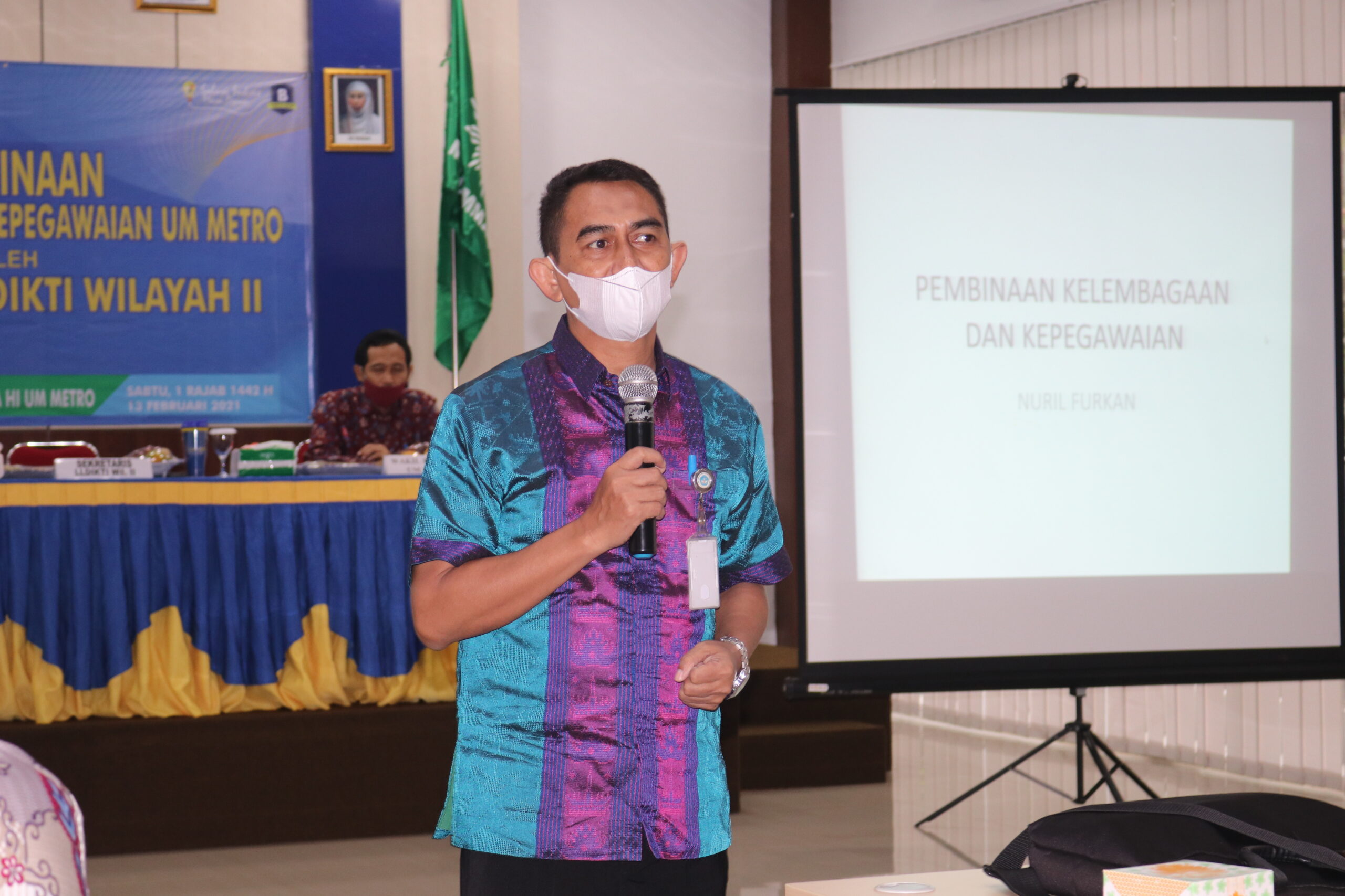 Tingkatkan Mutu Kelembagaan dan Kepegawaian, UM Metro Hadirkan Sekretaris LLDIKTI Wilayah II