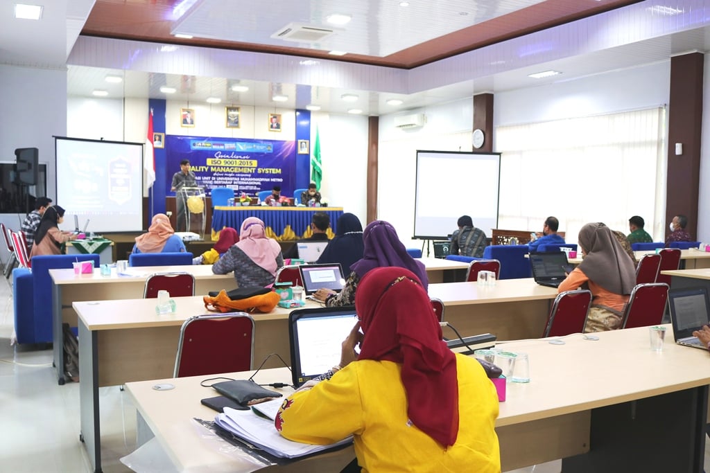 Perkuat Sistem Manajemen Kualitas, UM Metro Gelar Sosialisasi ISO 9001:2015