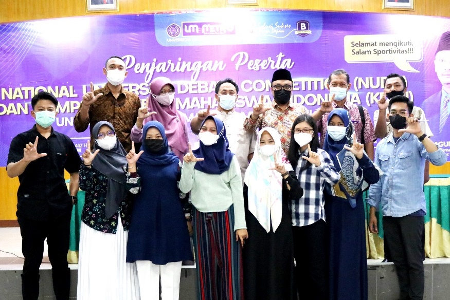 UM Metro Umumkan Juara NUDC dan KDMI Tingkat Universitas 2021