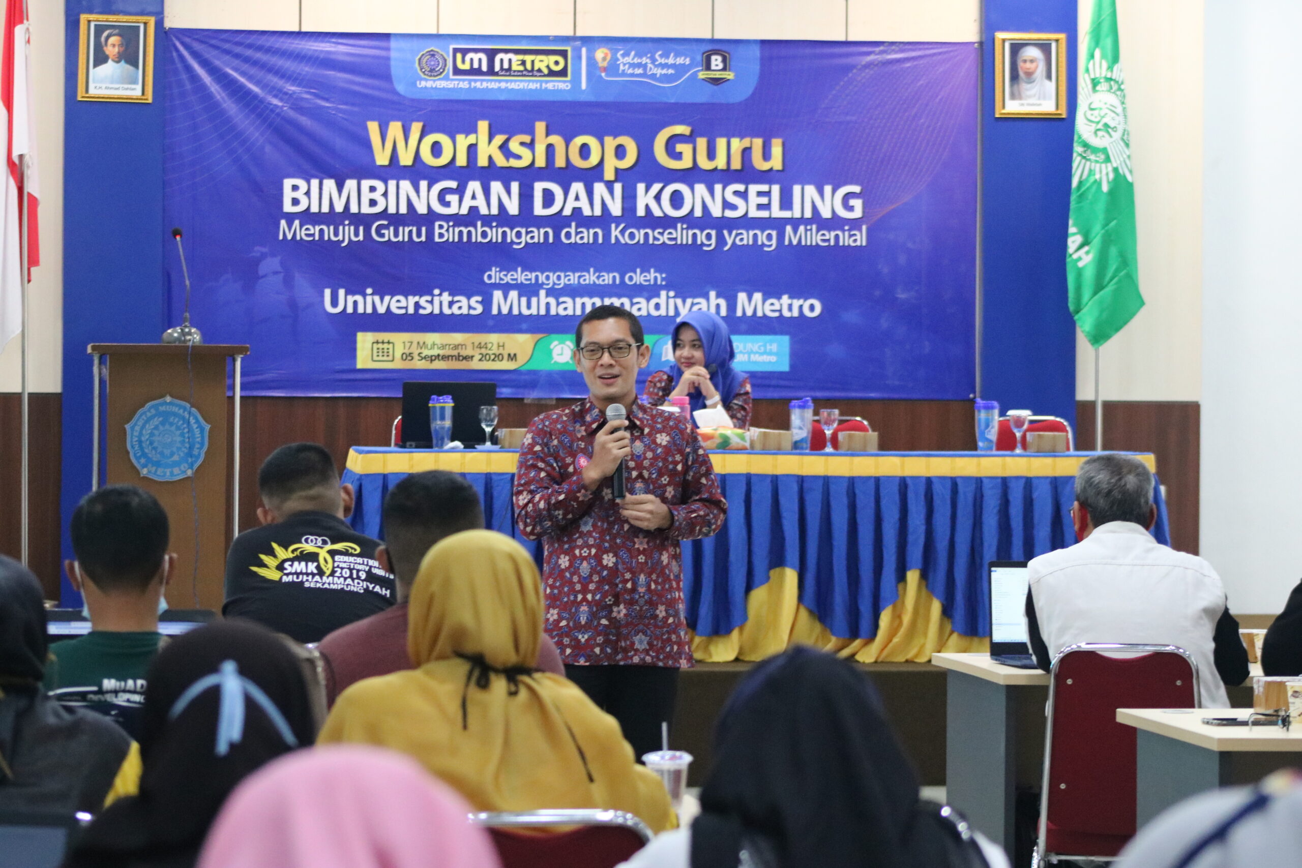 UM Metro Fasilitasi dan Apresiasi Guru Bimbingan dan Konseling di Lampung