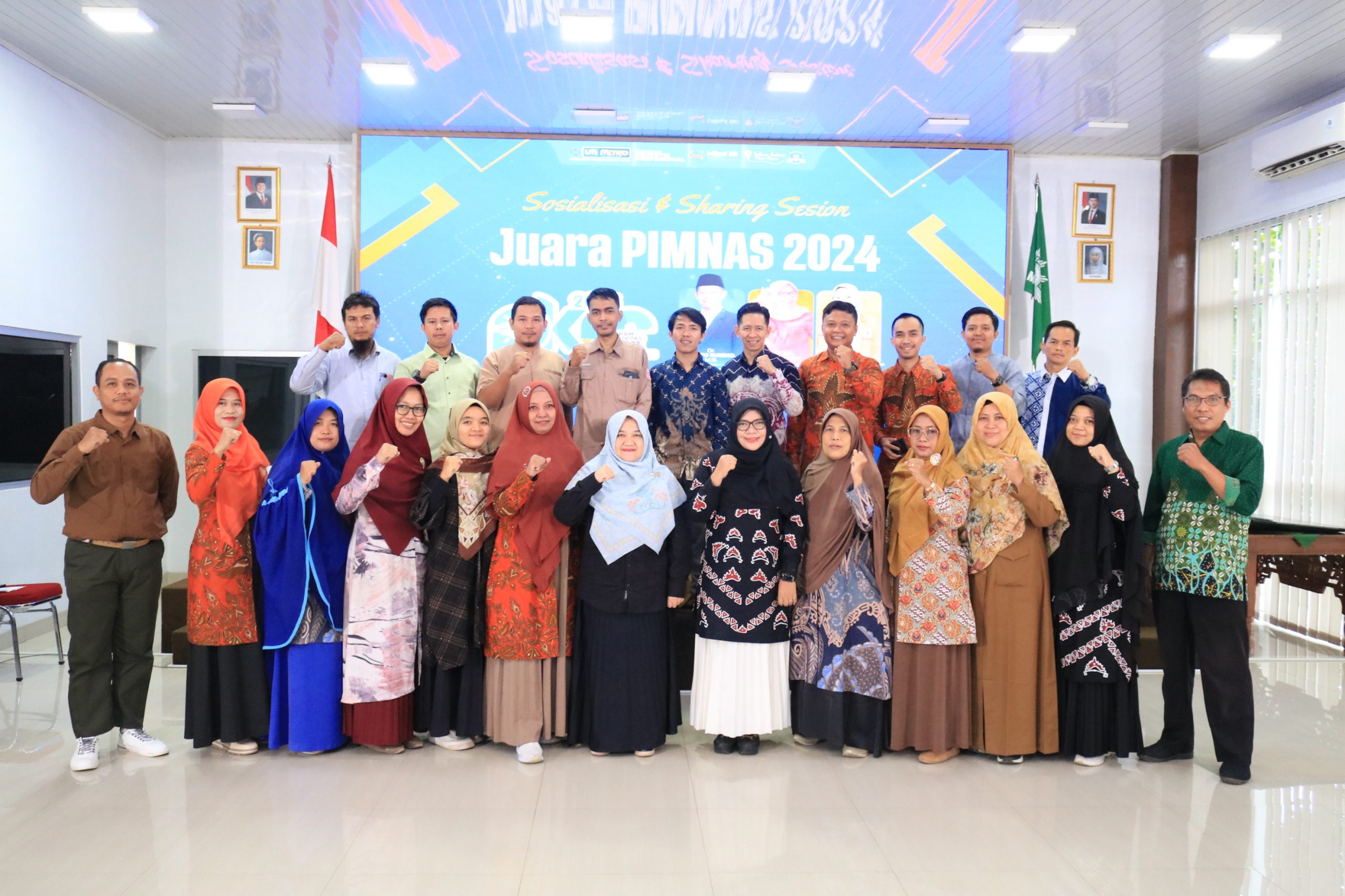 UM Metro Gelar Sosialisasi & Sharing Session Juara PIMNAS 2024 : Meningkatkan Kualitas Menuju Prestasi Nasional