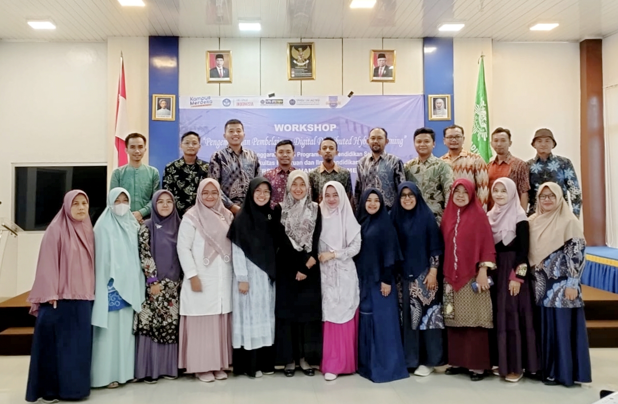 Prodi Pendidikan Sejarah UM Metro Kupas Pengembangan Pembelajaran Digital Hybrid Learning