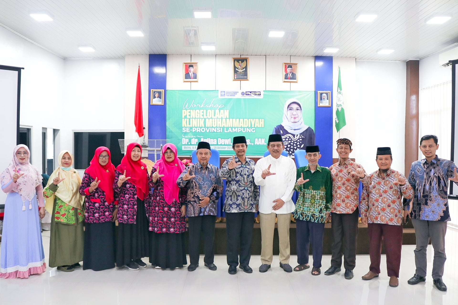 UM Metro Fasilitasi Workshop Pengelolaan Klinik Muhammadiyah se-Provinsi Lampung