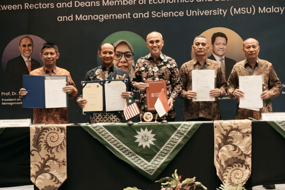 UM Metro Jalin Kerjasama Internasional dengan Management and Science University Malaysia