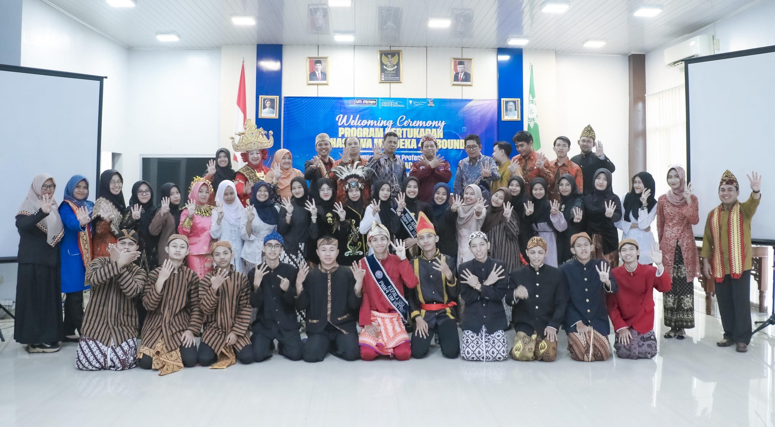 Rektor UM Metro Sambut Kedatangan 31 Peserta PMM 4 Inbound
