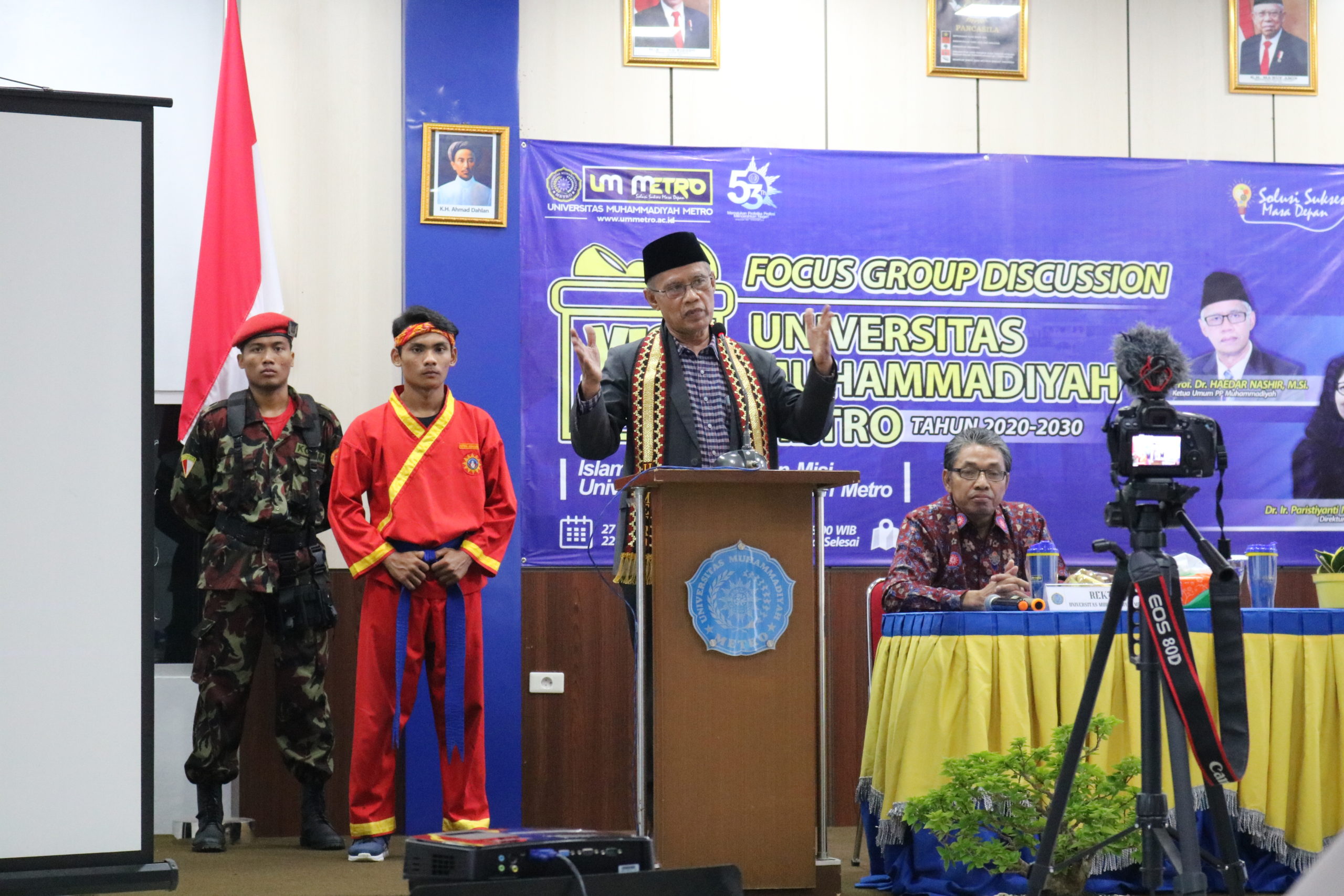 Prof. Haedar Nashir Himbau UM Metro jadi Kampus Unggulan