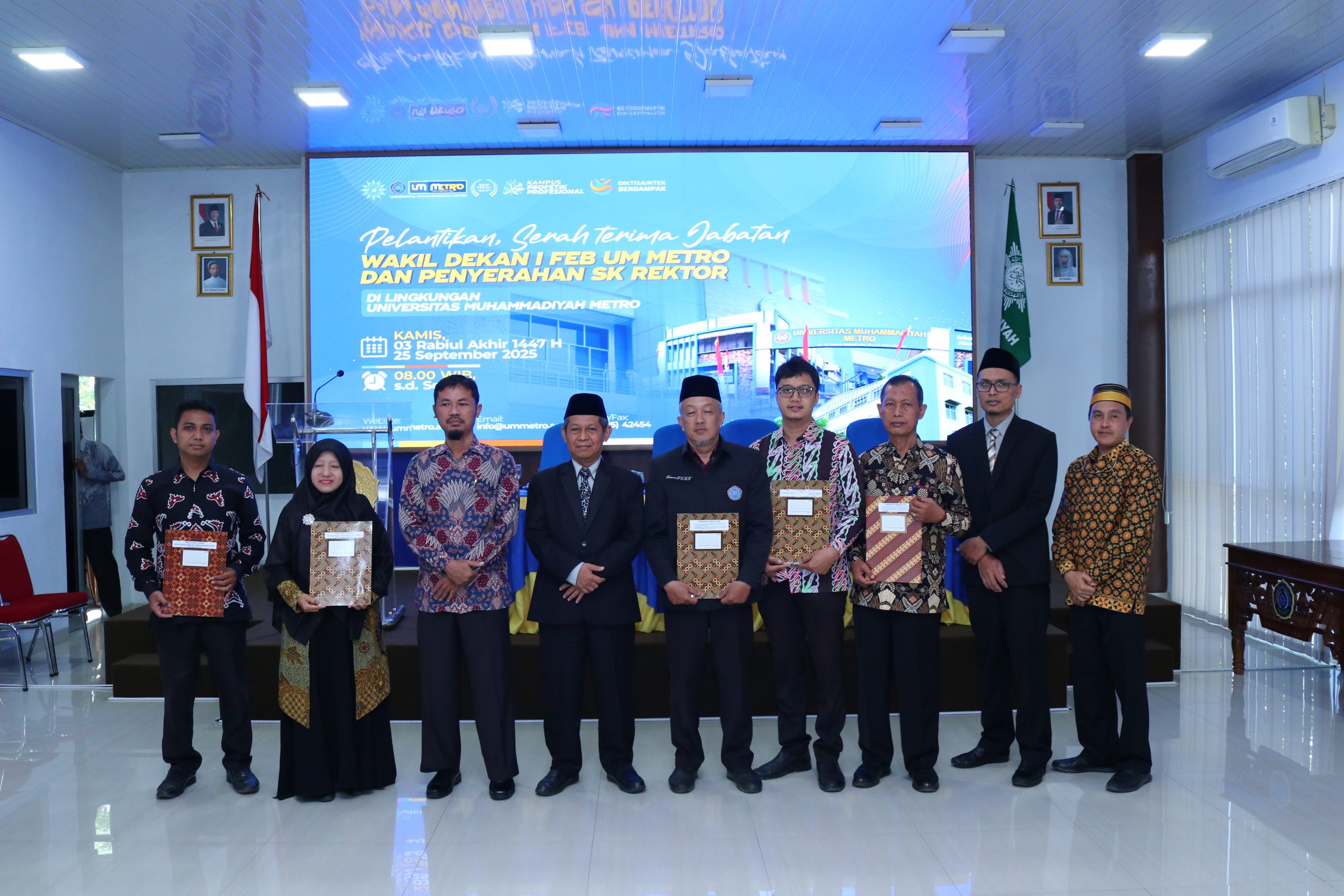 Rotasi Jabatan dan Mutasi Pegawai: Langkah Strategis Universitas Muhammadiyah Metro Menuju Peningkatan Kinerja