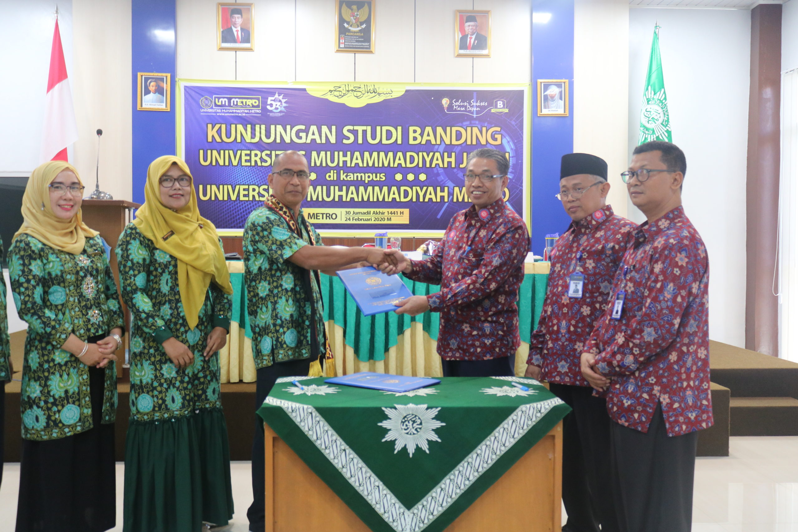 UM Metro Terima Kunjungan Studi Banding dari UM Jambi
