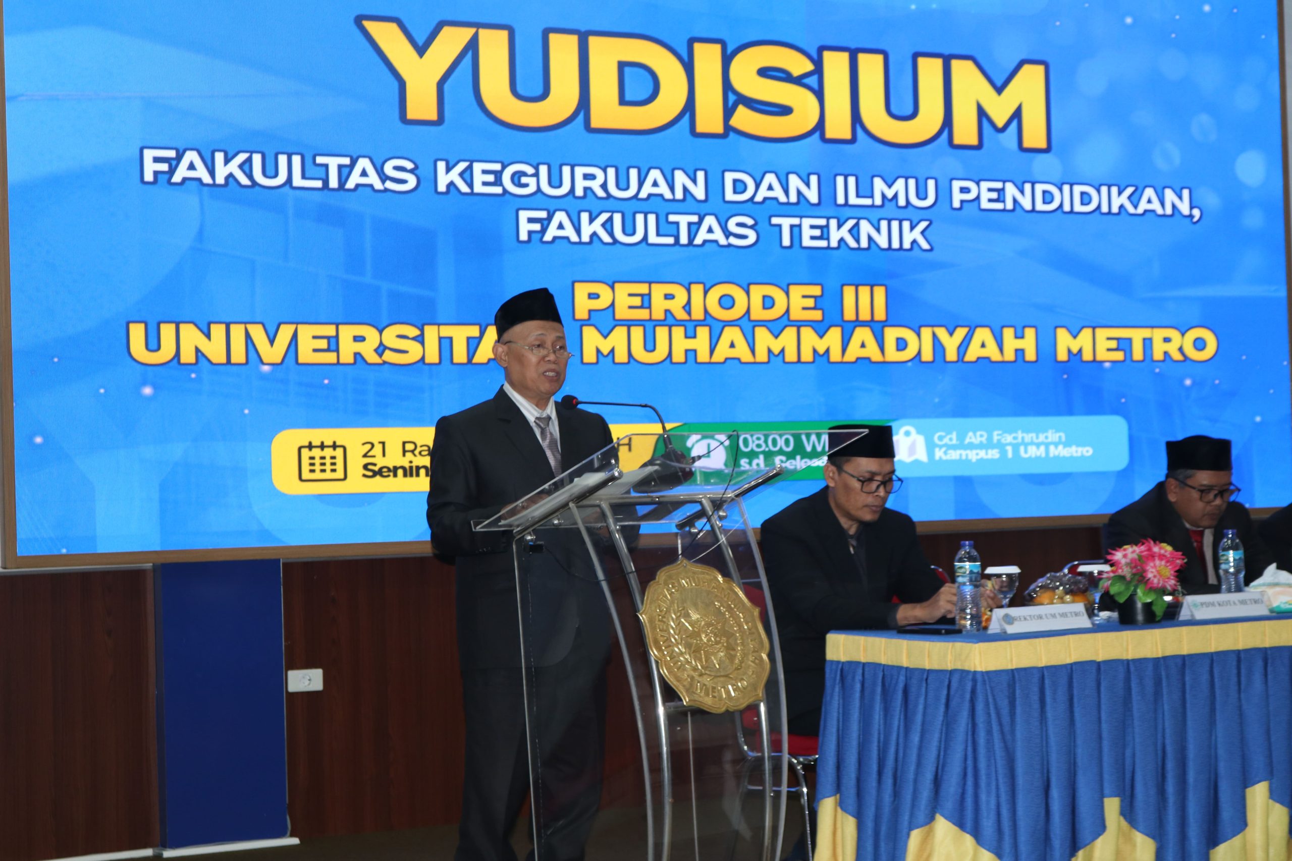 PDM Kota Metro: Lulusan UM Metro Harus Jaga Nilai Al-Islam dan Kemuhammadiyahan