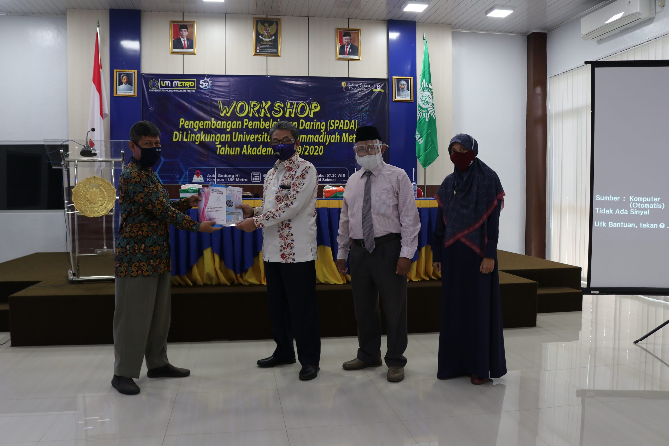 UM Metro Selenggarakan Workshop Pengembangan Pembelajaran Daring