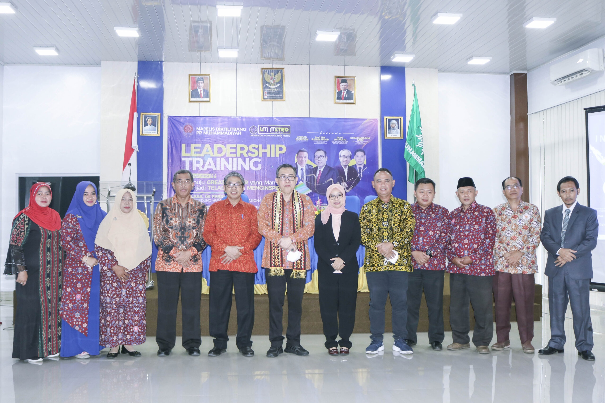 Tingkatkan Kualitas Pimpinan, UM Metro Gelar Leadership Training bersama Majelis Diktilitbang, UMY dan UWM