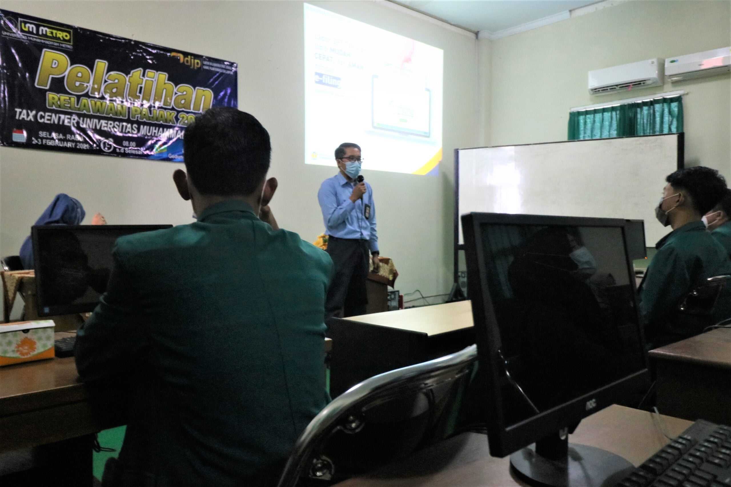 Bekali Relawan Pajak Tahun 2021, TAX Center UM Metro Adakan Pelatihan